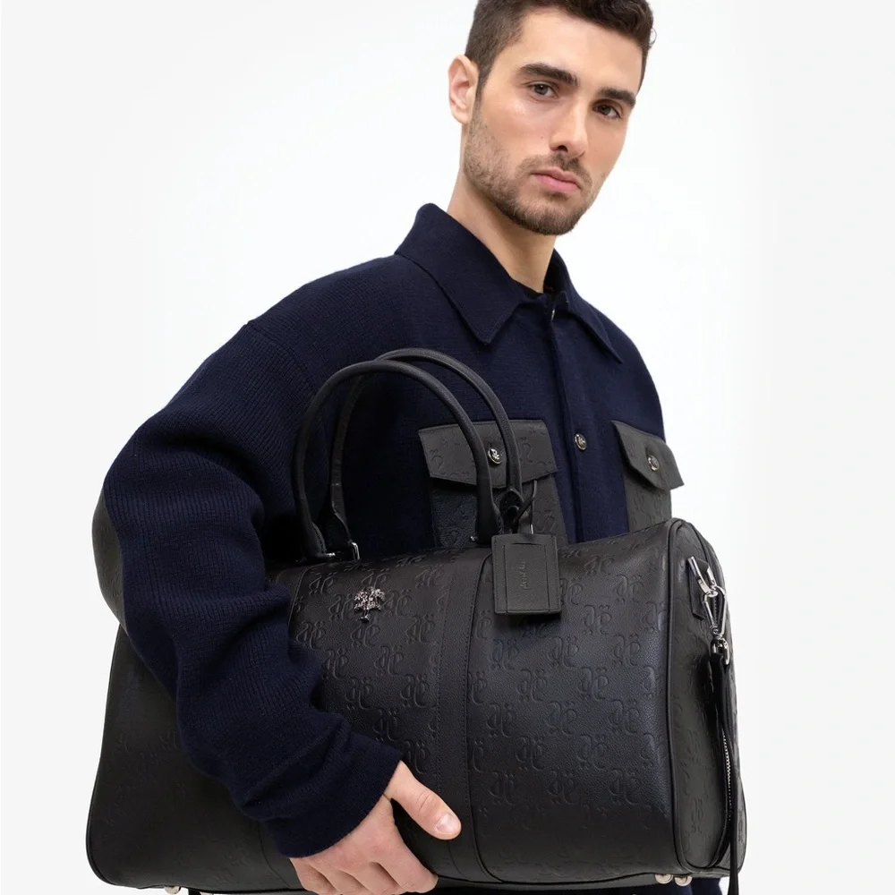 SOLD ❌❌❌Place of Elms Onyx Monolink Arbor Weekender Bag - Picture 6 of 8